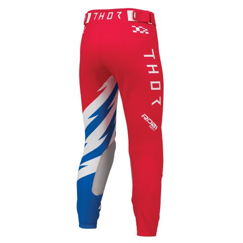THOR PANT LAUNCHMODE RED/BLACK YOUTH