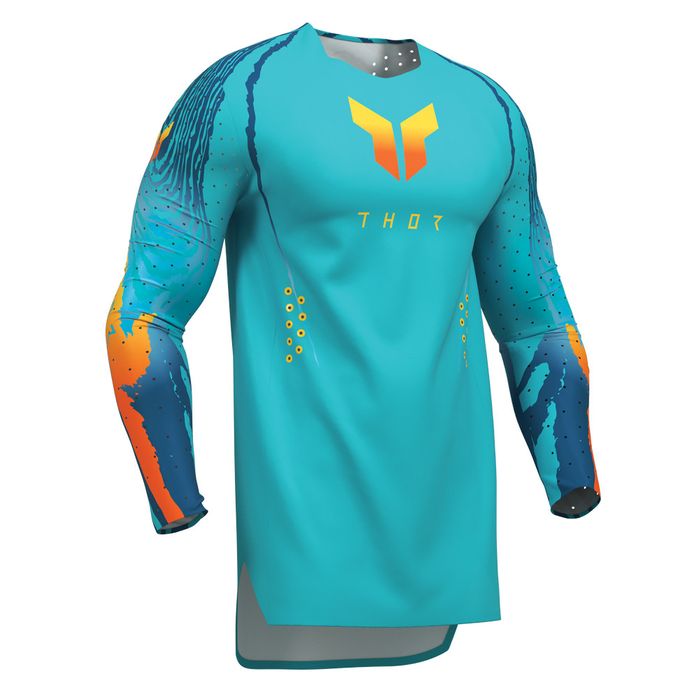 THOR JERSEY SPORTMODE DAMASCUS AQUA