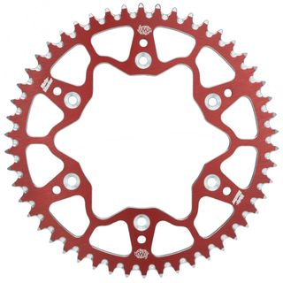 SPROCKET REAR MOTO MASTER ALUMINIUM 52T RED BETA