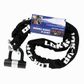 LOK UP CHAIN & U LOCK COMBO BLACK/SILVER