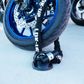 LOK UP CHAIN & U LOCK COMBO BLACK/SILVER