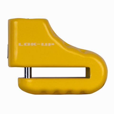 LOK UP DISC LOCK YELLOW 5.5MM