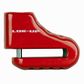 LOK UP DISC LOCK RED 5.5MM