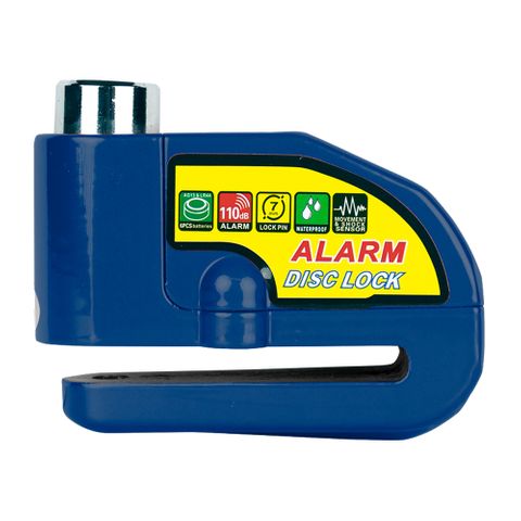 LOK UP ALARM DISC LOCK BLUE 5.5MM