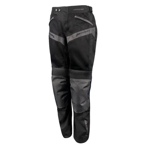 MOTODRY SUMMER VENT PANTS BLACK