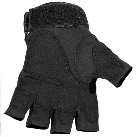 MOTODRY FINGERLESS EASY-RIDE GLOVE BLACK