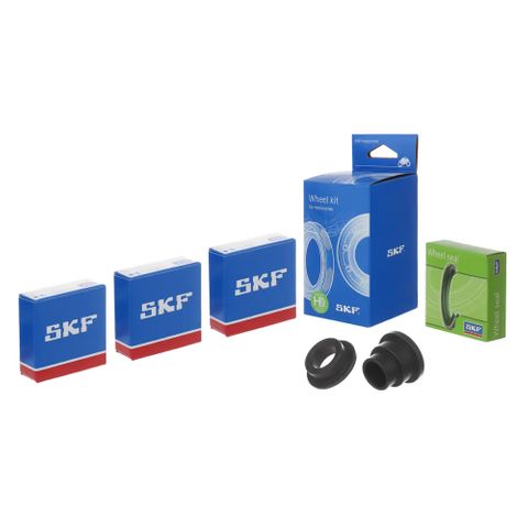 REAR WHEEL SEALS BEARINGS AND SPACER KIT SKF GAS GAS