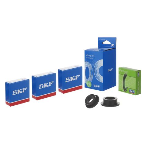 REAR WHEEL SEALS BEARINGS AND SPACER KIT SKF SUZUKI RMZ250 RMZ450 07-27