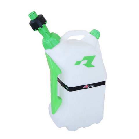 FUEL CAN RTECH 15 LITRE QUICK FILL SYSTEM CLEAR GREEN
