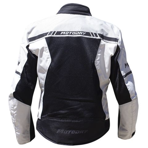 MOTODRY SUMMER VENT JACKET BLACK/STONE