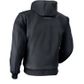 MOTODRY HOODIE JACKET TEXTILE BLACK