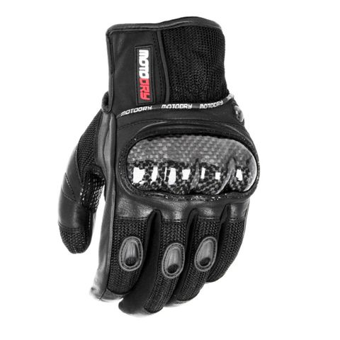 MOTODRY AERO VENTED GLOVE BLACK