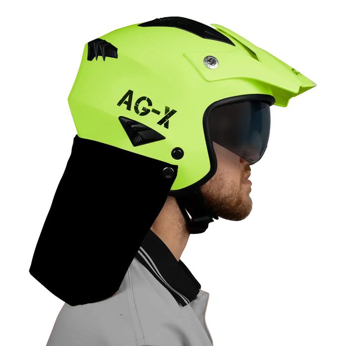 RXT RXT AG-X FARM HELMET FLURO YELLOW