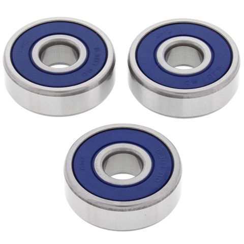 WHEEL BEARING KIT ALL BALLS FRONT SUZUKI GN125 RM250 76-77 REAR SUZUKI JR80 01-04 RM80 77-81