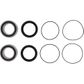 WHEEL BEARING KIT ALL BALLS REAR YAMAHA YFZ450R 09-26 YFZ450X 10-11