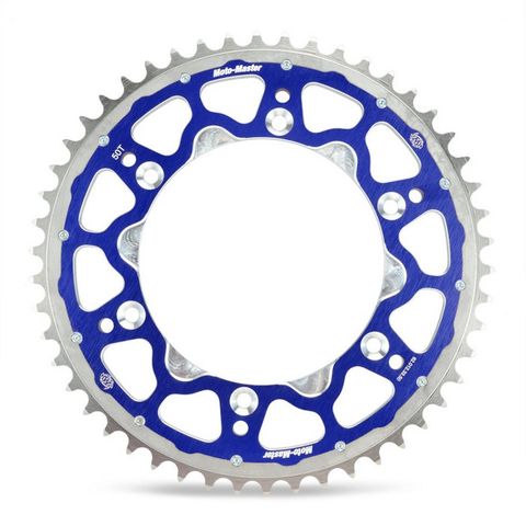 SPROCKET REAR MOTO MASTER FUSION DUAL RING 48T BLUE GAS GAS HUSABERG HUSQVARNA KTM
