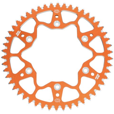 SPROCKET REAR MOTO MASTER ALLOY ORANGE 52T KTM