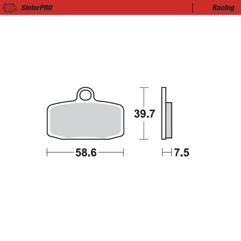BRAKE PADS FRONT MOTO MASTER PRO SINTERED GAS GAS HUSQVARNA KTM SHERCO