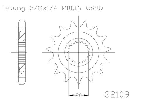 Wr250r 14t hot sale front sprocket