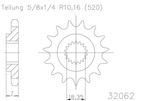 SPROCKET FRONT MOTO MASTER STEEL 12T SUZUKI RM125 81-10 13-14 RMZ250 07-12