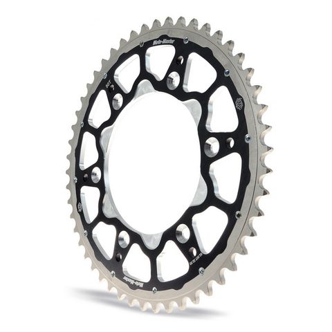 *SPROCKET MOTO MASTER REAR FUSION DUAL RING 50T BLACK KAWASAKI KLX SUZUKI DR DRZ RM RMX RMZ