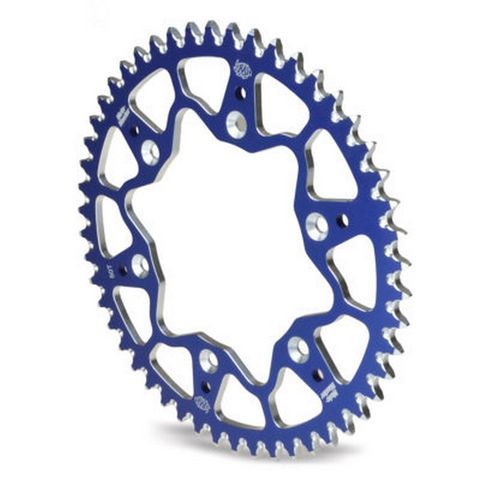 SPROCKET REAR MOTO MASTER ALUMINIUM 50T BLUE KAWASAKI KX SUZUKI RM YAMAHA YZ