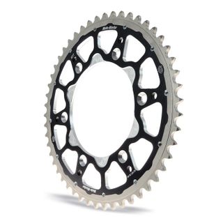 *SPROCKET REAR MOTO MASTER FUSION DUAL RING 49T BLACK KAWASAKI KDX KLX KX SUZUKI RMZ