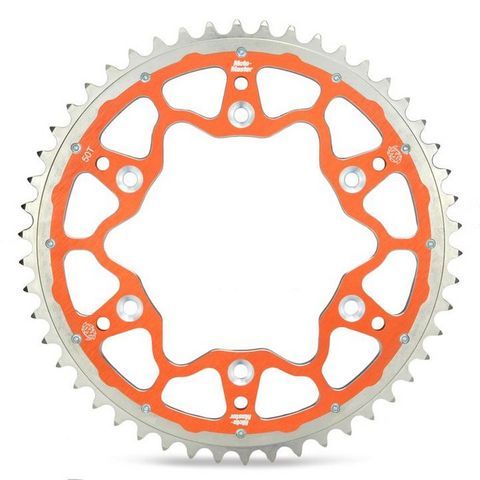 SPROCKET REAR MOTO MASTER FUSION DUAL RING 48T ORANGE GAS GAS HUSABERG HUSQVARNA KTM