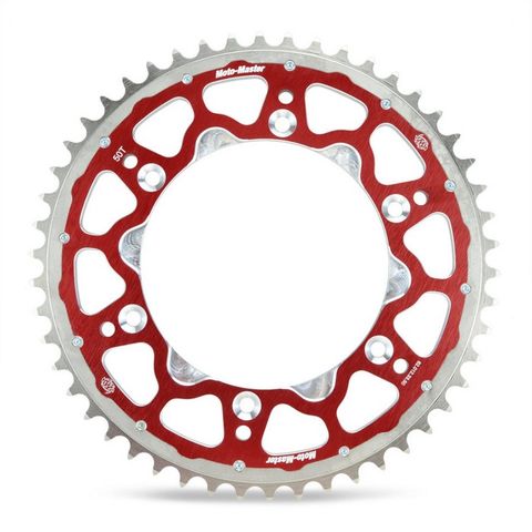 SPROCKET REAR MOTO MASTER FUSION DUAL RING GAS GAS HUSQVARNA SHERCO RED