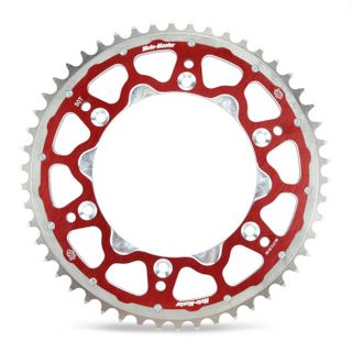 SPROCKET REAR MOTO MASTER FUSION DUAL RING 52T RED BETA GAS GAS HUSQVARNA SHERCO SUZUKI