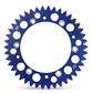 SPROCKET REAR ALLOY MOTO MASTER MADE IN HOLLAND HUSQVARNA TC50 17-20 TC50 MINI 18-20 38T BLUE