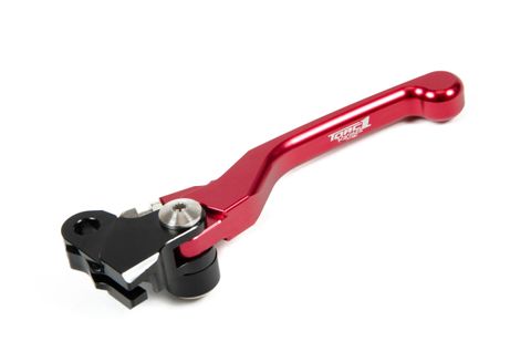 CLUTCH LEVER TORC1 RACING FLEX SPARE BLACK LEVER RED HONDA CR125R CR250R 04-07 CRF250R 05-20 CRF450R