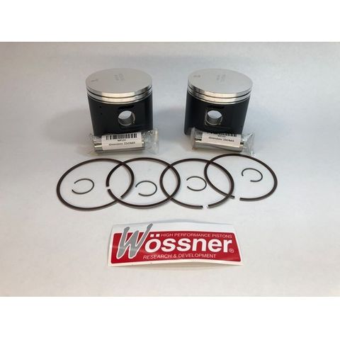 PISTON KIT WOSSNER 54.44MM HONDA CR125R 90-91