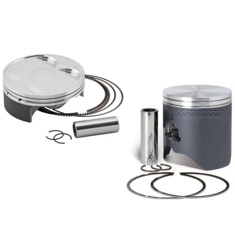 PISTON KIT WOSSNER HONDA CR125R 80-84 2MM OVERSIZE 57.44MM