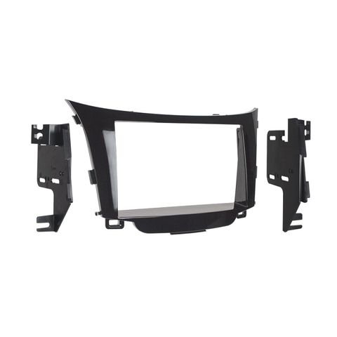 FITTING KIT HYUNDAI ELANTRA GT 2013 ON DOUBLE DIN (WITHOUT NAV) (HIGH GLOSS BLACK)