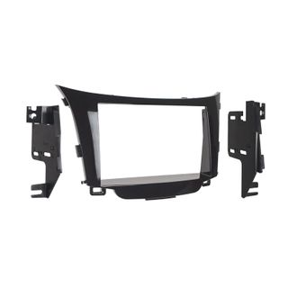 FITTING KIT HYUNDAI ELANTRA GT 2013 ON DOUBLE DIN (WITHOUT NAV) (HIGH GLOSS BLACK)