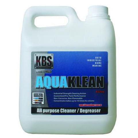 KBS AQUAKLEAN WATER BASED CLEANER & DEGREASER 4 LITRE