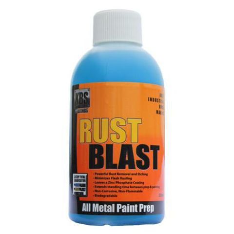 KBS RUSTBLAST WATER BASED RUST REMOVER 250ML