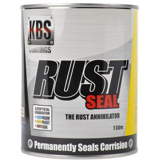 KBS RUSTSEAL RUST PREVENTIVE COATING GLOSS BLACK 1 LITRE