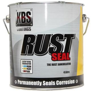 KBS RUSTSEAL RUST PREVENTIVE COATING SATIN BLACK 4 LITRE