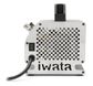 IWATA AIRBRUSH COMPRESSOR SILVER JET + FILTER