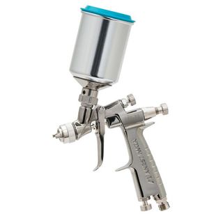 IWATA GRAVITY SPRAYGUN LPH80 1.0MM E2 CAP + 150ML ALU POT