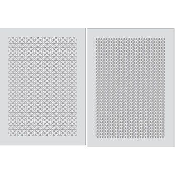 IWATA TEMPLATE CARBON FIBER FX SET OF 2