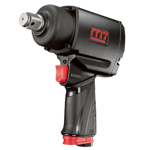 M7 AIR IMPACT WRENCH 3/4" DRIVE TWIN HAMMER QUIET 1200FT