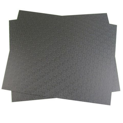 ABS PLASTIC SHEET 300 X 240MM BLACK (2 PACK)