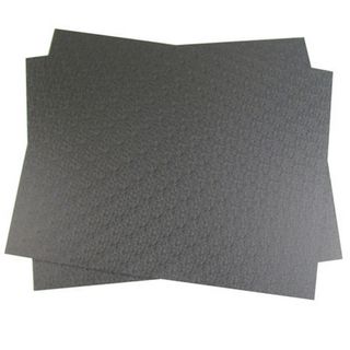 ABS PLASTIC SHEET 300 X 240MM BLACK (2 PACK)