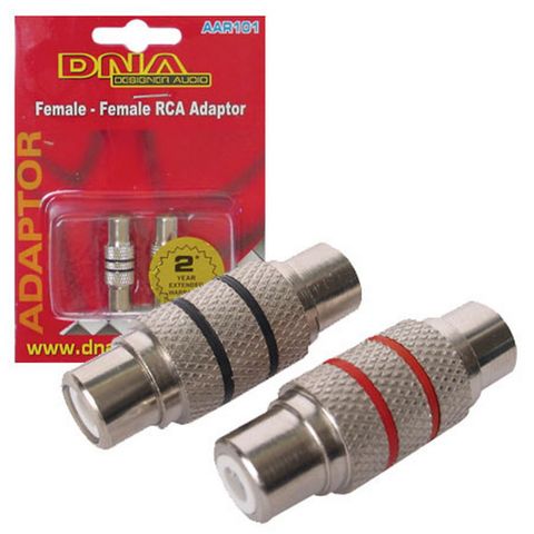 DNA FEMALE TO FEMALE RCA ADAPTOR