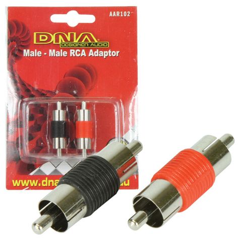 MALE TO MALE RCA ADAPTOR