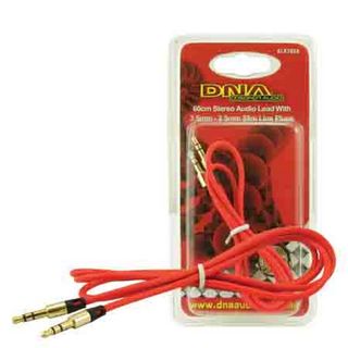 3.5MM STEREO PLUG TO 3.5MM STEREO PLUG 600MM