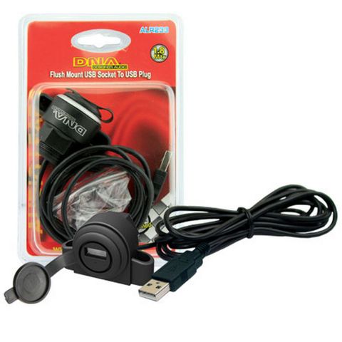 USB EXTENSION FLUSH / SURFACE MOUNT SOCKET TO PLUG